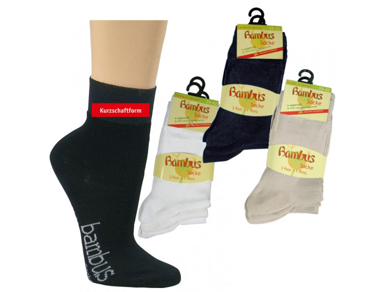 Socks 4 fun BAMBUSOVÁ ponožka polonízká YOU jeans, SOCKS 4 FUN, o 60 % pod doporučenou cenou výrobce